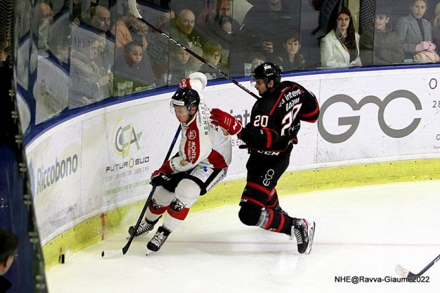 Photo hockey match Nice - Chamonix  le 18/11/2022