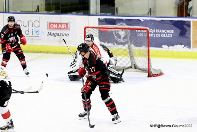Photo hockey match Nice - Chamonix  le 18/11/2022