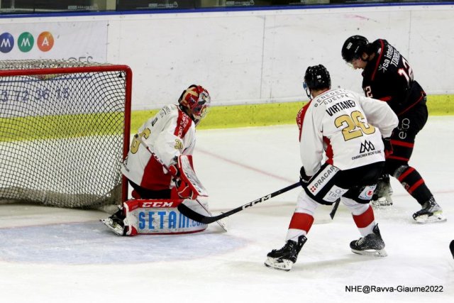 Photo hockey match Nice - Chamonix  le 18/11/2022