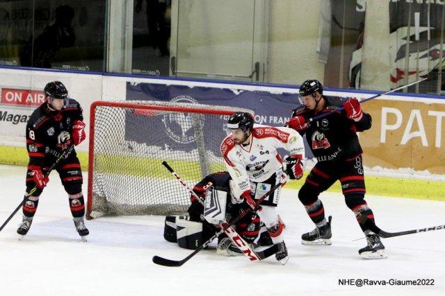 Photo hockey match Nice - Chamonix  le 18/11/2022