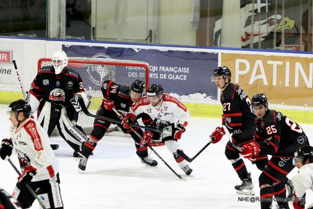 Photo hockey match Nice - Chamonix  le 18/11/2022