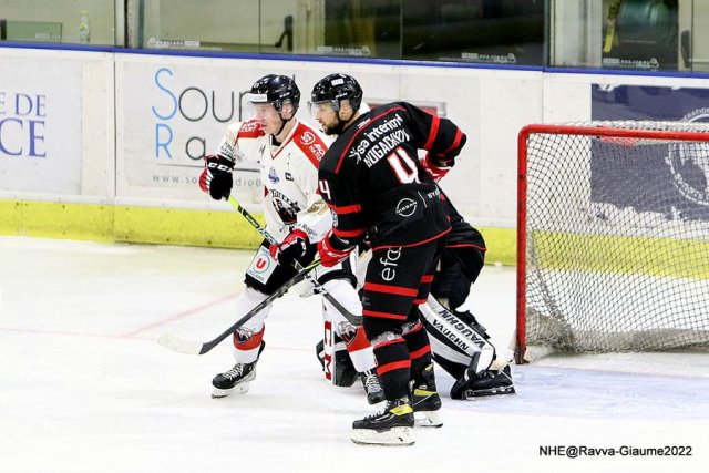 Photo hockey match Nice - Chamonix  le 18/11/2022