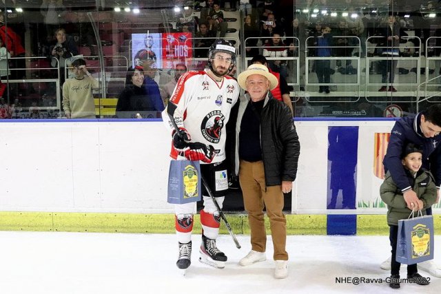 Photo hockey match Nice - Chamonix  le 18/11/2022
