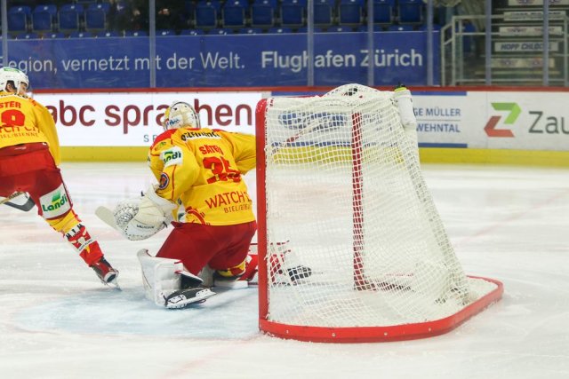 Photo hockey match Kloten - Bienne le 19/11/2022