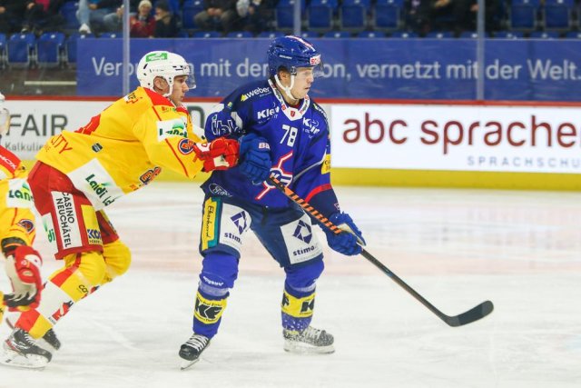 Photo hockey match Kloten - Bienne le 19/11/2022
