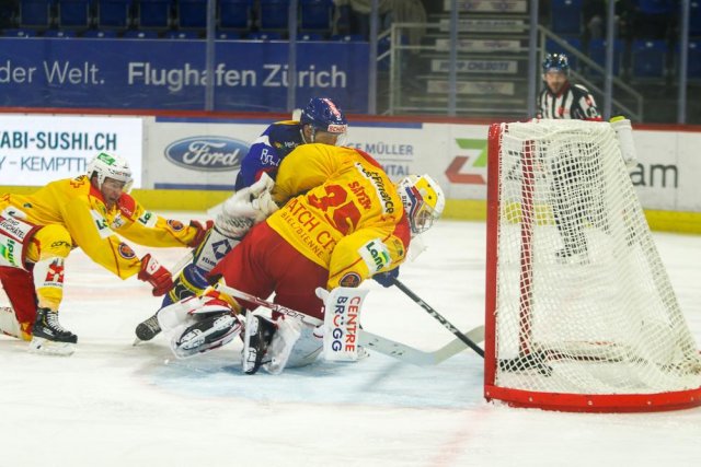 Photo hockey match Kloten - Bienne le 19/11/2022
