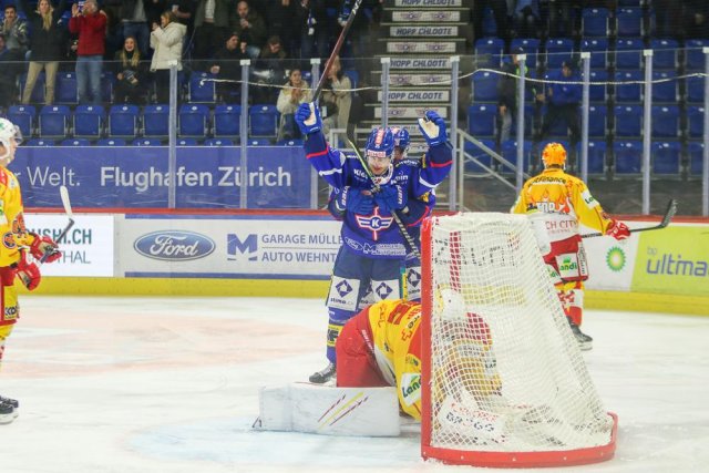 Photo hockey match Kloten - Bienne le 19/11/2022