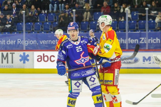 Photo hockey match Kloten - Bienne le 19/11/2022