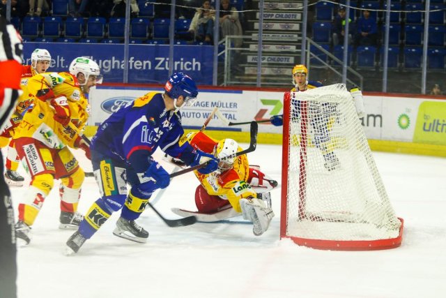 Photo hockey match Kloten - Bienne le 19/11/2022