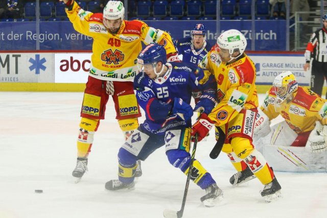 Photo hockey match Kloten - Bienne le 19/11/2022