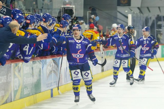 Photo hockey match Kloten - Bienne le 19/11/2022