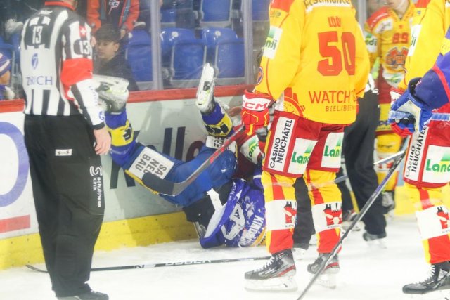 Photo hockey match Kloten - Bienne le 19/11/2022