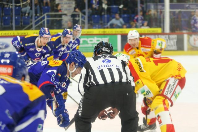 Photo hockey match Kloten - Bienne le 19/11/2022