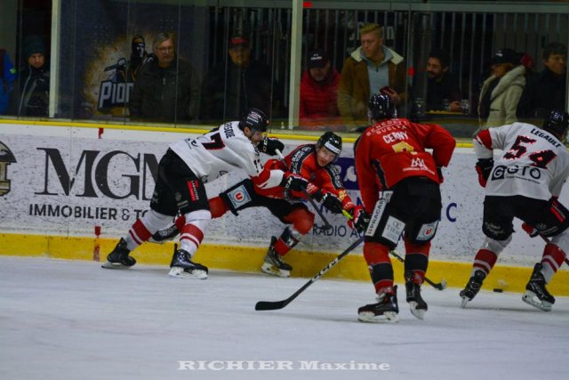 Photo hockey match Chamonix  - Bordeaux le 20/11/2022
