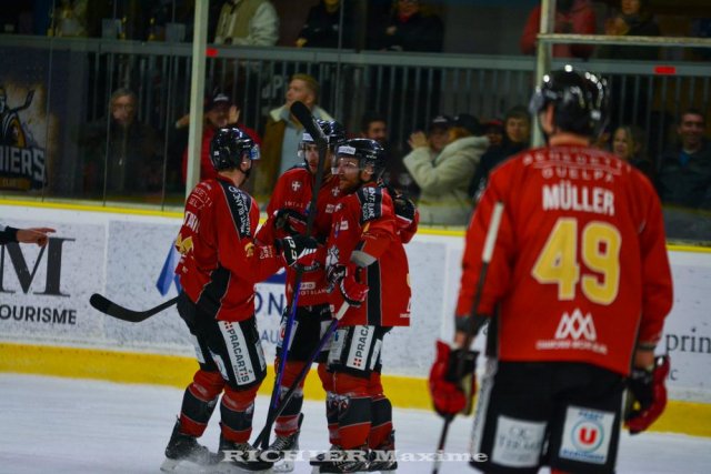 Photo hockey match Chamonix  - Bordeaux le 20/11/2022