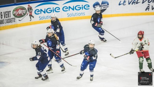 Photo hockey match France / Féminin - Cergy-Pontoise / Féminin le 19/11/2022