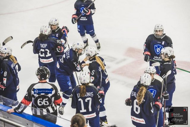 Photo hockey match France / Féminin - Cergy-Pontoise / Féminin le 19/11/2022