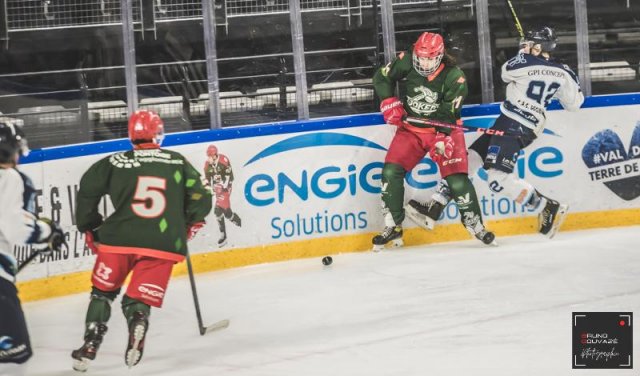 Photo hockey match Cergy-Pontoise II - Tours II le 19/11/2022