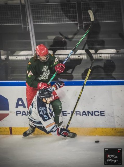 Photo hockey match Cergy-Pontoise II - Tours II le 19/11/2022