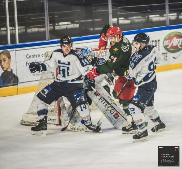 Photo hockey match Cergy-Pontoise II - Tours II le 19/11/2022