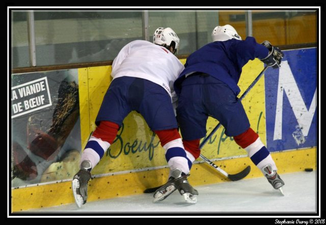 Photo hockey reportage Regroupement Equipe de France à Rouen