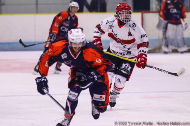 Photo hockey match Clermont-Ferrand - Annecy le 19/11/2022