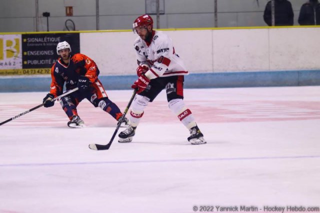 Photo hockey match Clermont-Ferrand - Annecy le 19/11/2022