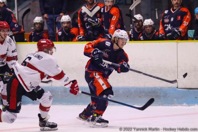 Photo hockey match Clermont-Ferrand - Annecy le 19/11/2022