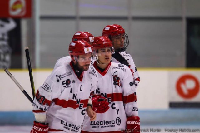 Photo hockey match Clermont-Ferrand - Annecy le 19/11/2022