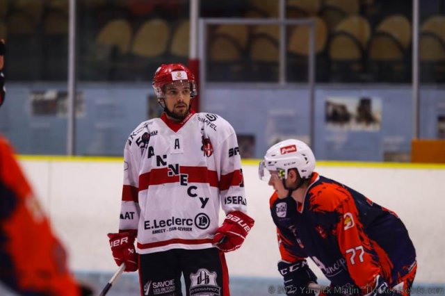 Photo hockey match Clermont-Ferrand - Annecy le 19/11/2022