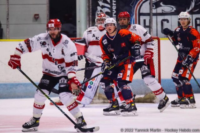 Photo hockey match Clermont-Ferrand - Annecy le 19/11/2022