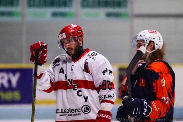 Photo hockey match Clermont-Ferrand - Annecy le 19/11/2022