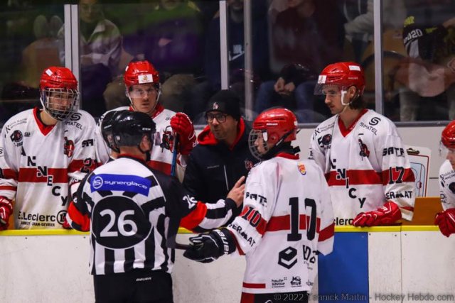 Photo hockey match Clermont-Ferrand - Annecy le 19/11/2022