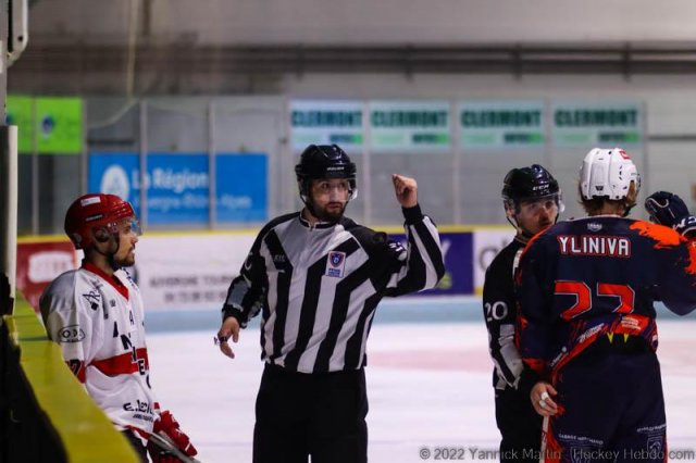 Photo hockey match Clermont-Ferrand - Annecy le 19/11/2022