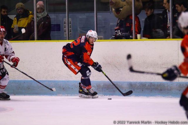 Photo hockey match Clermont-Ferrand - Annecy le 19/11/2022