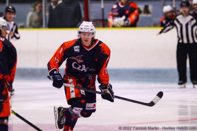 Photo hockey match Clermont-Ferrand - Annecy le 19/11/2022