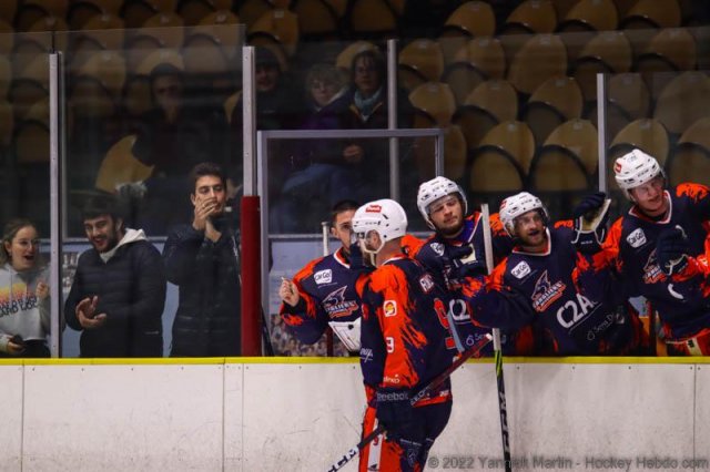 Photo hockey match Clermont-Ferrand - Annecy le 19/11/2022