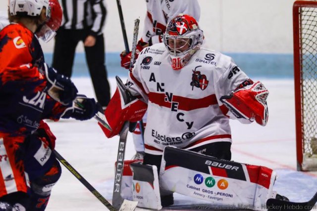Photo hockey match Clermont-Ferrand - Annecy le 19/11/2022