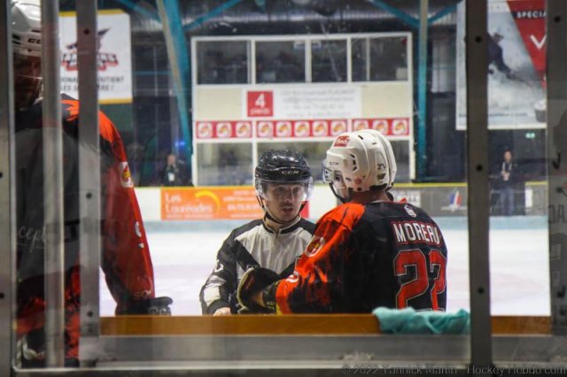 Photo hockey match Clermont-Ferrand - Annecy le 19/11/2022