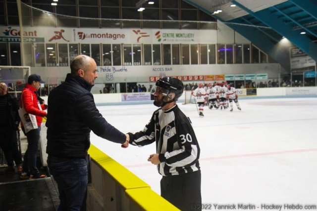 Photo hockey match Clermont-Ferrand - Annecy le 19/11/2022