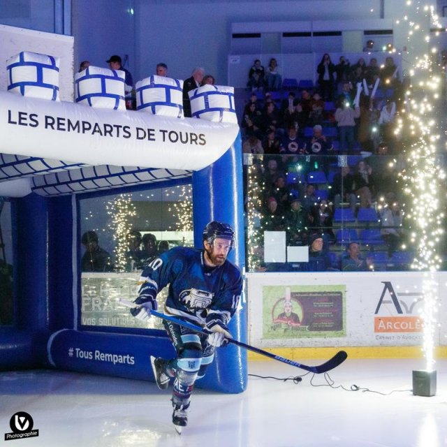 Photo hockey match Tours  - Cholet  le 19/11/2022