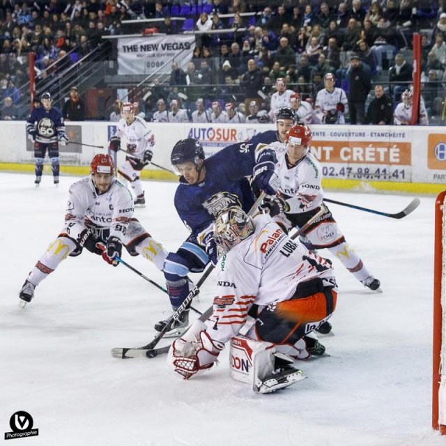 Photo hockey match Tours  - Cholet  le 19/11/2022