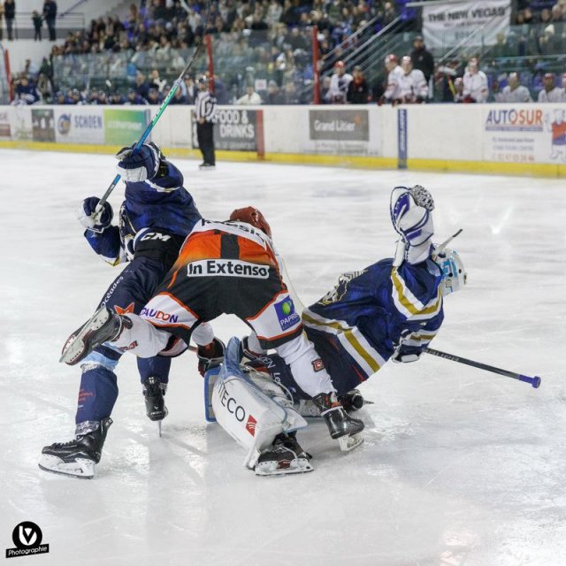 Photo hockey match Tours  - Cholet  le 19/11/2022