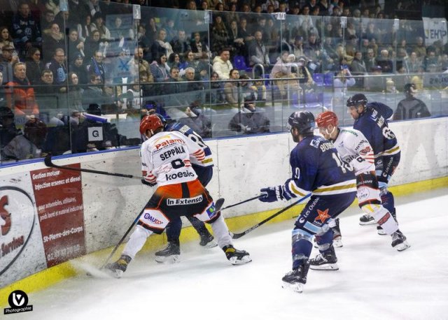 Photo hockey match Tours  - Cholet  le 19/11/2022