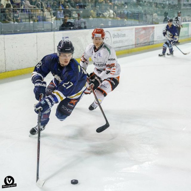 Photo hockey match Tours  - Cholet  le 19/11/2022
