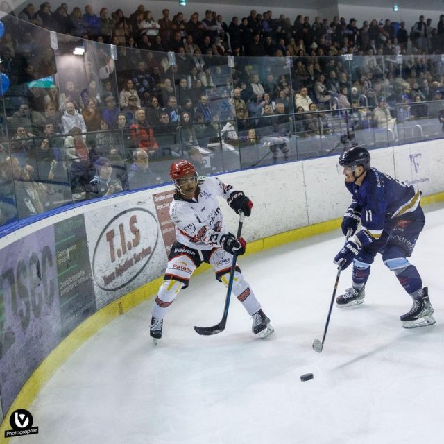Photo hockey match Tours  - Cholet  le 19/11/2022