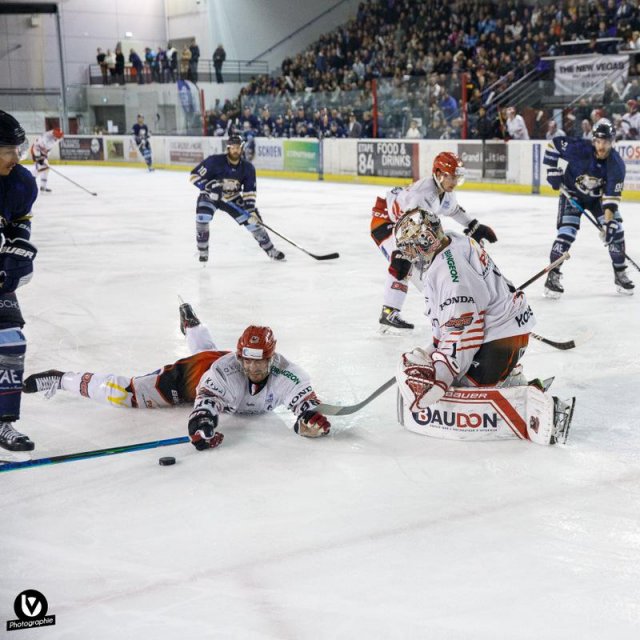 Photo hockey match Tours  - Cholet  le 19/11/2022