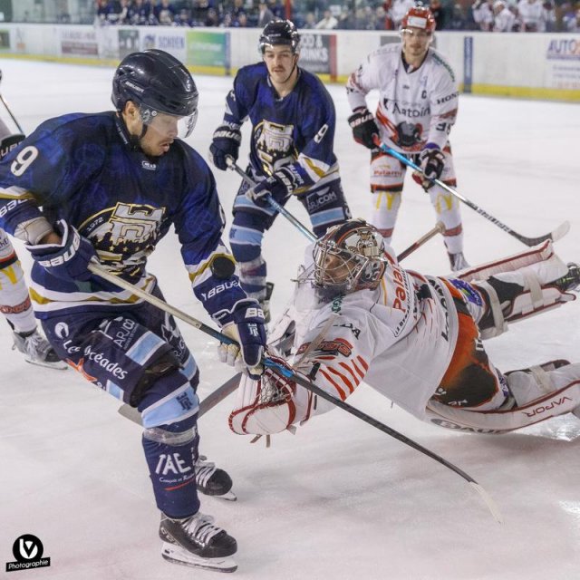Photo hockey match Tours  - Cholet  le 19/11/2022