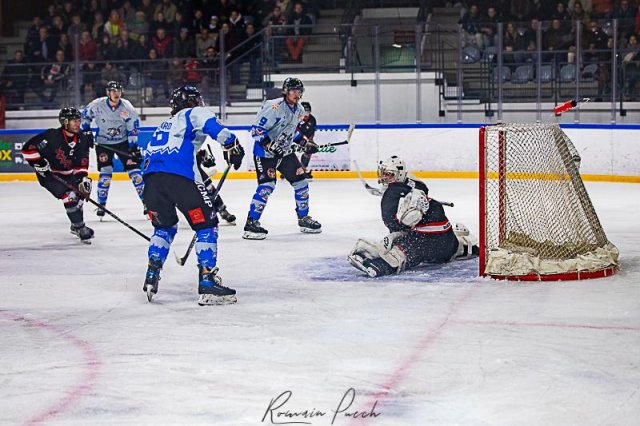 Photo hockey match Toulouse-Blagnac - Courchevel-Méribel-Pralognan le 19/11/2022