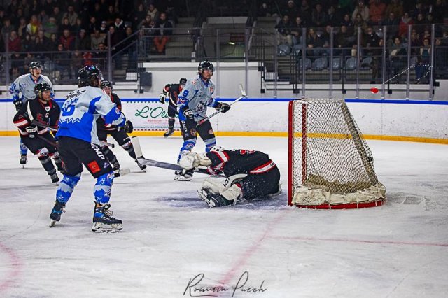 Photo hockey match Toulouse-Blagnac - Courchevel-Méribel-Pralognan le 19/11/2022